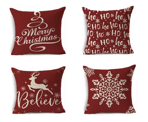 Christmas cushion cover merry - christmas,