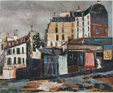 Rue Ravignan by Maurice