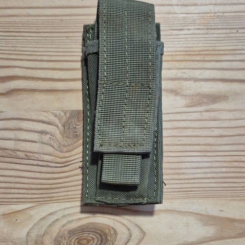 Olive green pistol magazine - green,