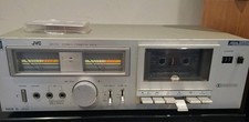 JVC KD-A11 Retro Stereo Cassette Deck all working sounds really good silver 