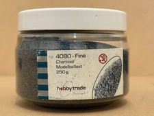 Hobbytrade Charcoal Model Railway Ballast - 250g