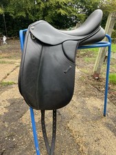 GFS 17.5” Black dressage  Saddle