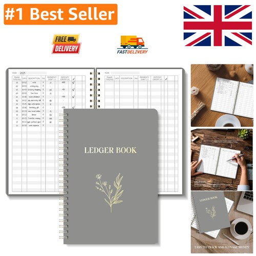 Portable ledger book with - ledger,