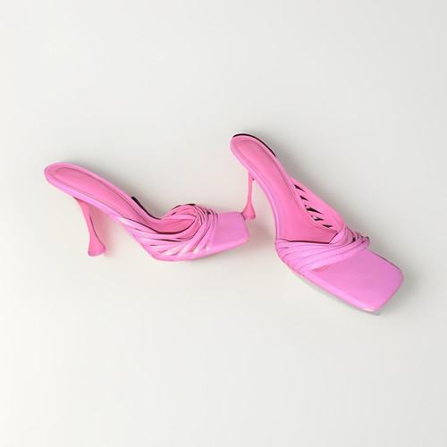 Zara pink strappy - strappy, toe