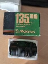 Makinon 135mm Lens Konika Mount  F2.8