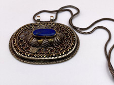 Vintage Pendant Silver Tone