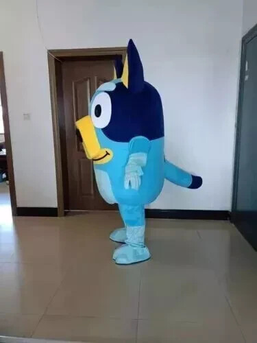 Bluey dog mascot costume party