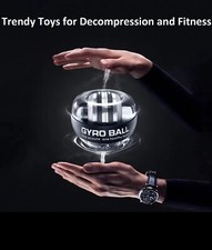 Wrist Power Ball LED Auto-Start Grip Gyro Ball Gyroscope Trainer Hand Muscle 