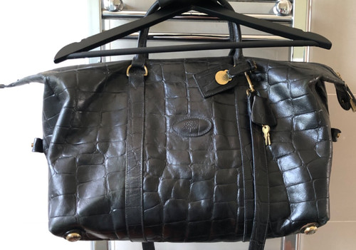 Genuime mulberry black leather - genuime,