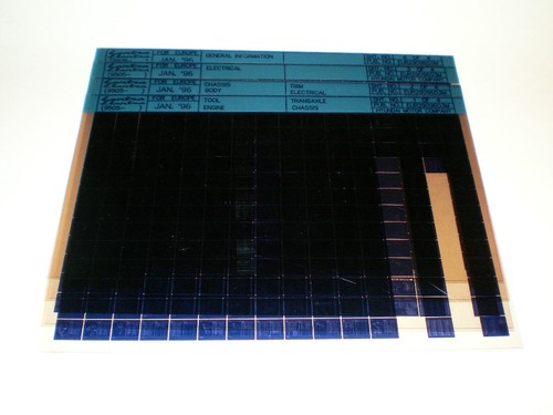 Microfich spare parts