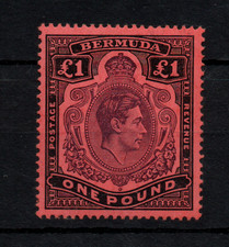 Bermuda 1938 £1 purple &