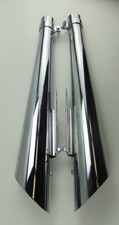 Motorcycle silencer exhaust - 2x,