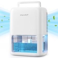 Small Dehumidifiers for Home 1800ml Dehumidifier Dual Semiconductor Auto Shut