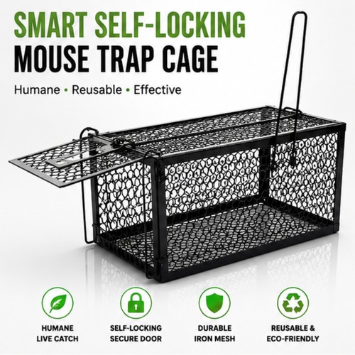 Rat trap mouse catcher - x2,