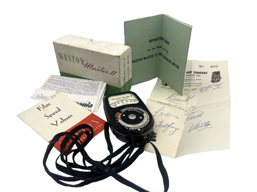 Vintage weston master cine - weston,
