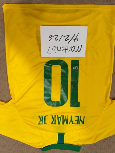 Autographed signed neymar - neymar, jr