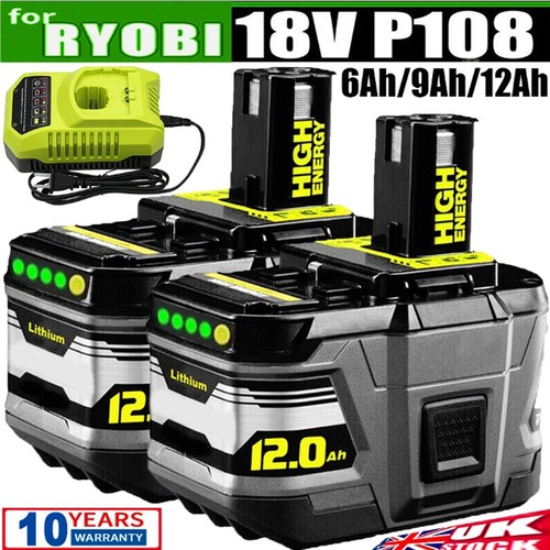 8ah 12ah for ryobi one - 12ah, plus