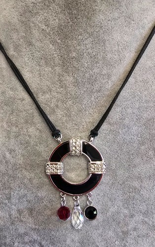 Swarovski enamel and crystal - and,