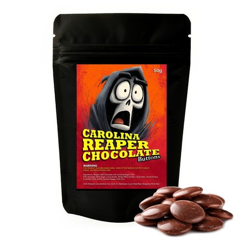 Carolina reaper milk chocolate - carolina,