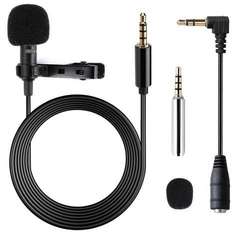 Lavalier microphone set - microphone, omni