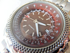 Super AVI-8 Automatic WB058248 46mm Rotating Bezel Black/Bronze Dial Watch