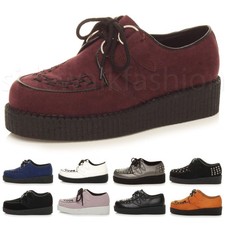 Womens ladies flat platform
