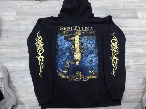 Sepultura zipper hoodie - zipper,
