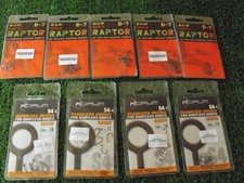 esp raptor & korum seamless specialist specimen hooks job lot FISHING SET UP