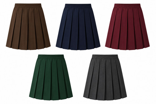 Box pleated skirts - skirts, girls