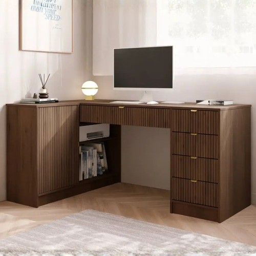 Tireno elegant corner desk - tireno,