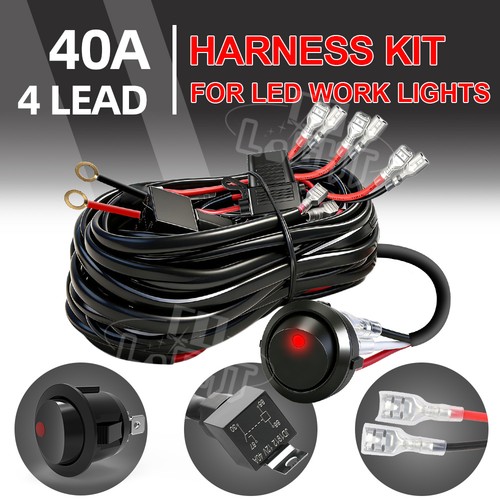 Lead wiring harness - 4-lead,