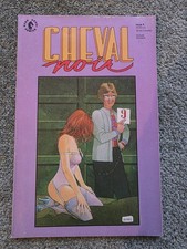 CHEVAL NOIR #9 Eddie Campbell, 1990, Moebius, with Poster