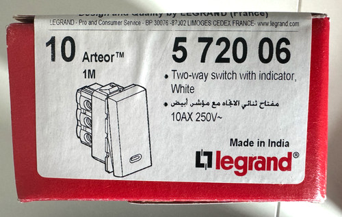 Legrand arteor two - two-way, switch