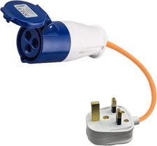 16amp to 13amp Adapter Caravan