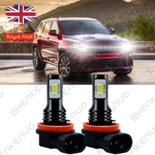 For Jeep Compass H11 3570 Front LED Headlight High Beam Bulbs Kit 6000K UK STOCK