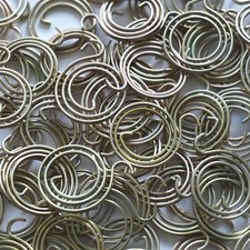 Pack of 20 Assorted zinc plated 2 and a half turn door handle springs