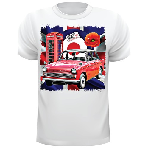 Hillman minx shirt - t, art