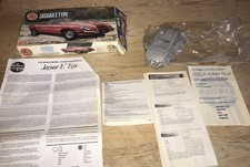 Airfix 1:32 Jaguar E Type Plastic Model - NEW, SEALED CONTENTS - BOX BIT TATTY