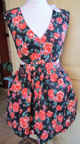 Sans souci orange pink - souci, black
