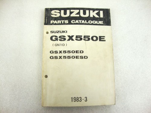 Spare parts catalog suzuki gsx - parts,