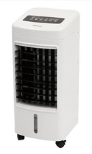 EMtronics Portable Air Cooler Humidifier Fan with Timer LED Display 4L Tank