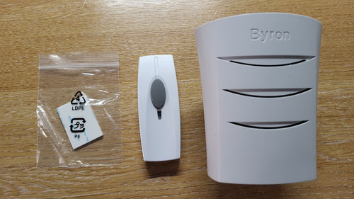 Byron wireless doorbell set - wireless,