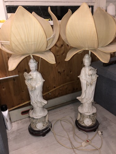 Large blanc chine - de, lotus