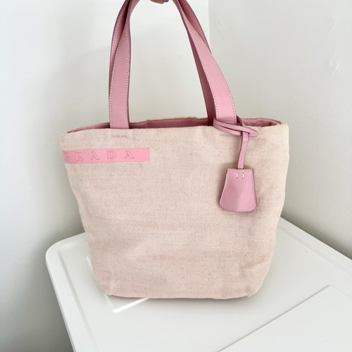 Authentic prada pink canvas - authentic,