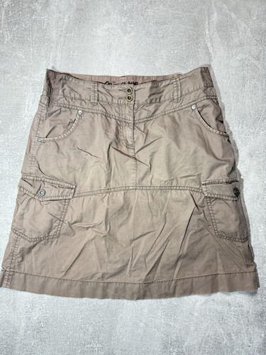 Tan cargo mini skirt - mini, utility