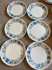 WEDGWOOD CHINA CLEMENTINE TEA/SIDE PLATE  SET Of 6