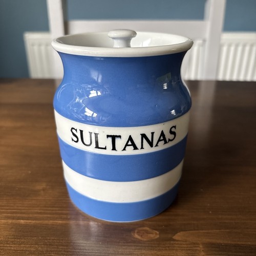 Green cornishware sultanas - green,