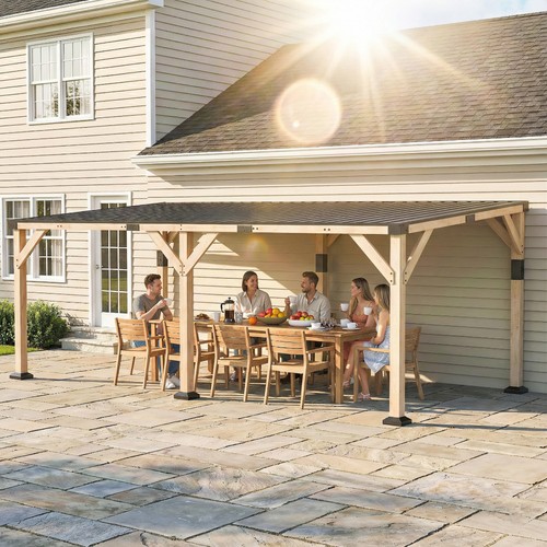 Wooden gazebo - 10', 20'