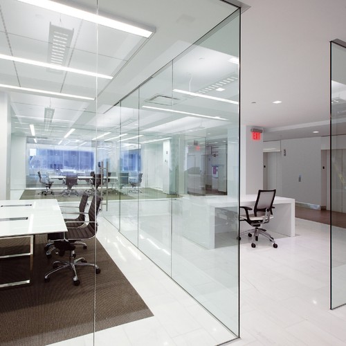 Office glass meeting room - office,