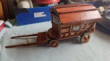 Beautiful Vintage Wooden Gypsy Caravan Wagon Cart